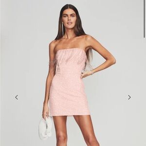 (sold out everywhere) CASSANDRA SEQUIN FRINGE DRESS by retrofete !!!! Size small